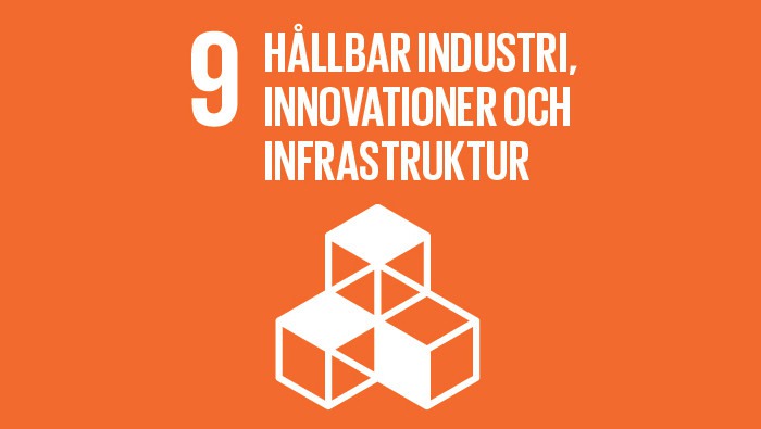 Agenda 2030 , mål nummer nio: Hållbar innovationer och infrastruktur.