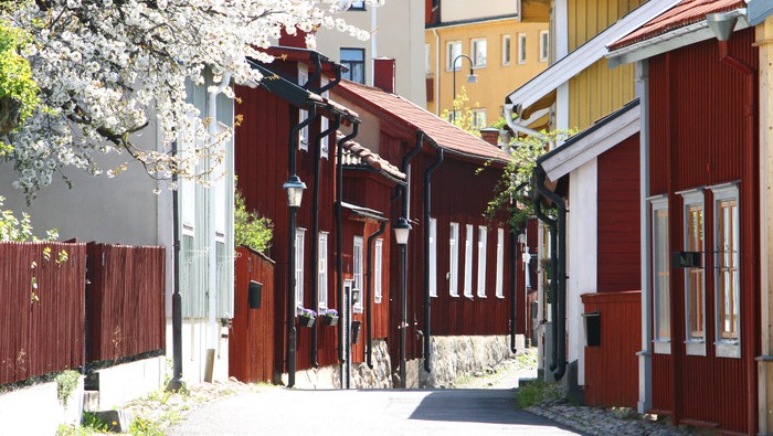 Gamla hus i Strängnäs
