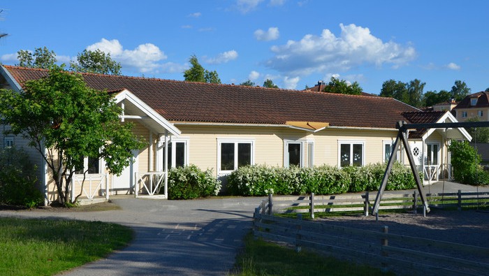 Fasadbild på Sundby Parks förskola