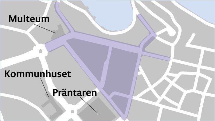 Marknadens område i Strängnäs 2023