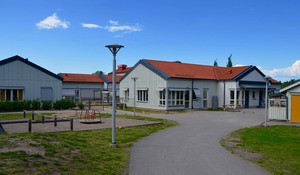 Utemiljön på Marielunds förskola i Mariefred