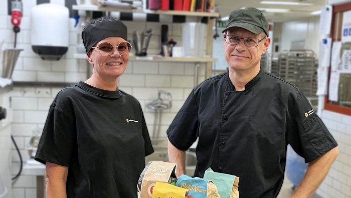 Nicolas och Sara är projektledare för Det fantastiska bageriet som håller till i Eldsundsköket.