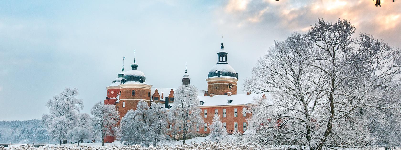Gripsholms slott vinter